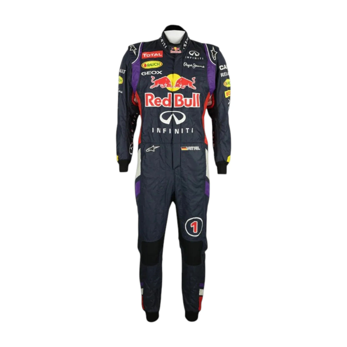 Sebastian Vettel 2014 Red Bull F1 Racing Suit - HH Racewears image 2
