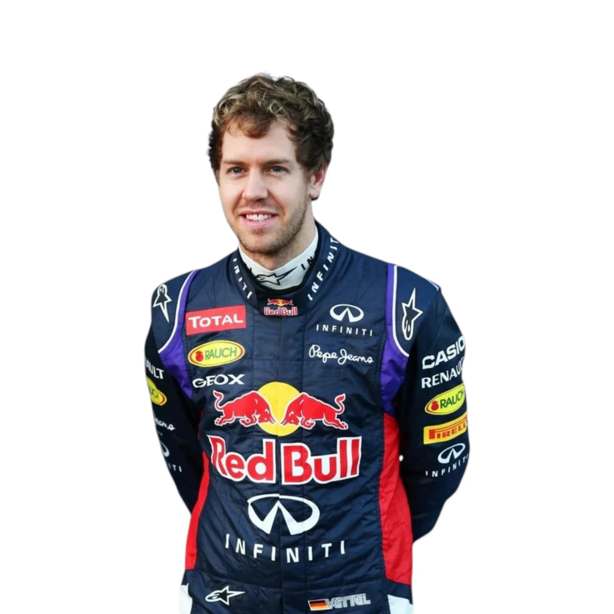 Sebastian Vettel 2014 Red Bull F1 Racing Suit - HH Racewears image 4