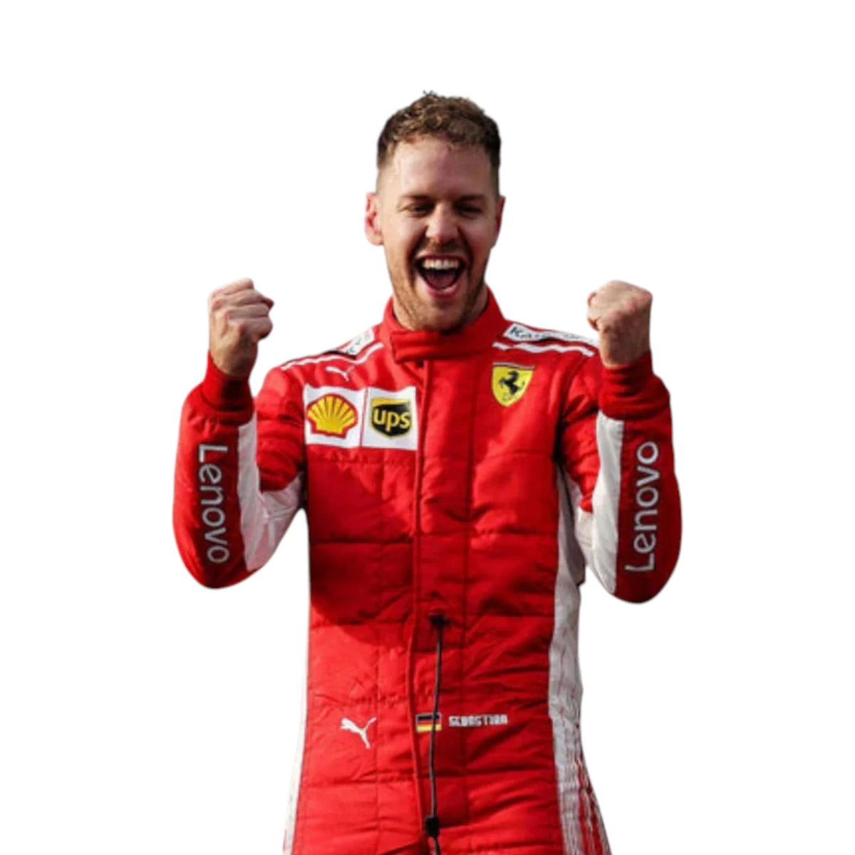 Sebastian Vettel 2018 Ferrari F1 Racing Suit - HH Racewears image 4