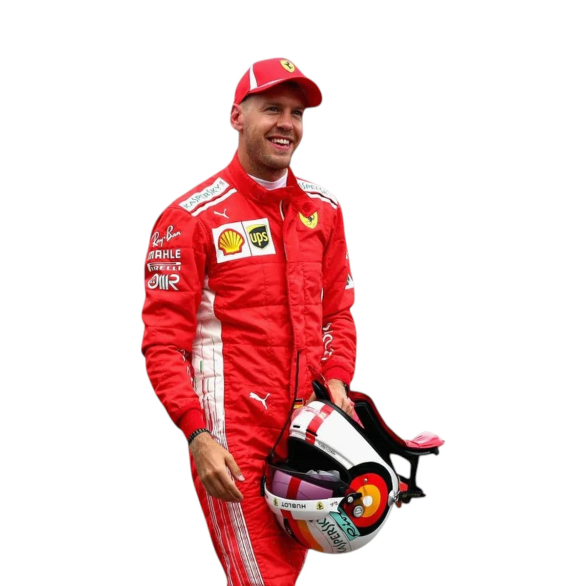 Sebastian Vettel 2018 Ferrari F1 Racing Suit - HH Racewears image 5