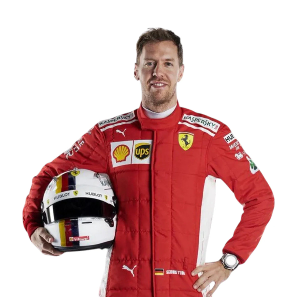 Sebastian Vettel 2018 Ferrari F1 Racing Suit - HH Racewears image 6