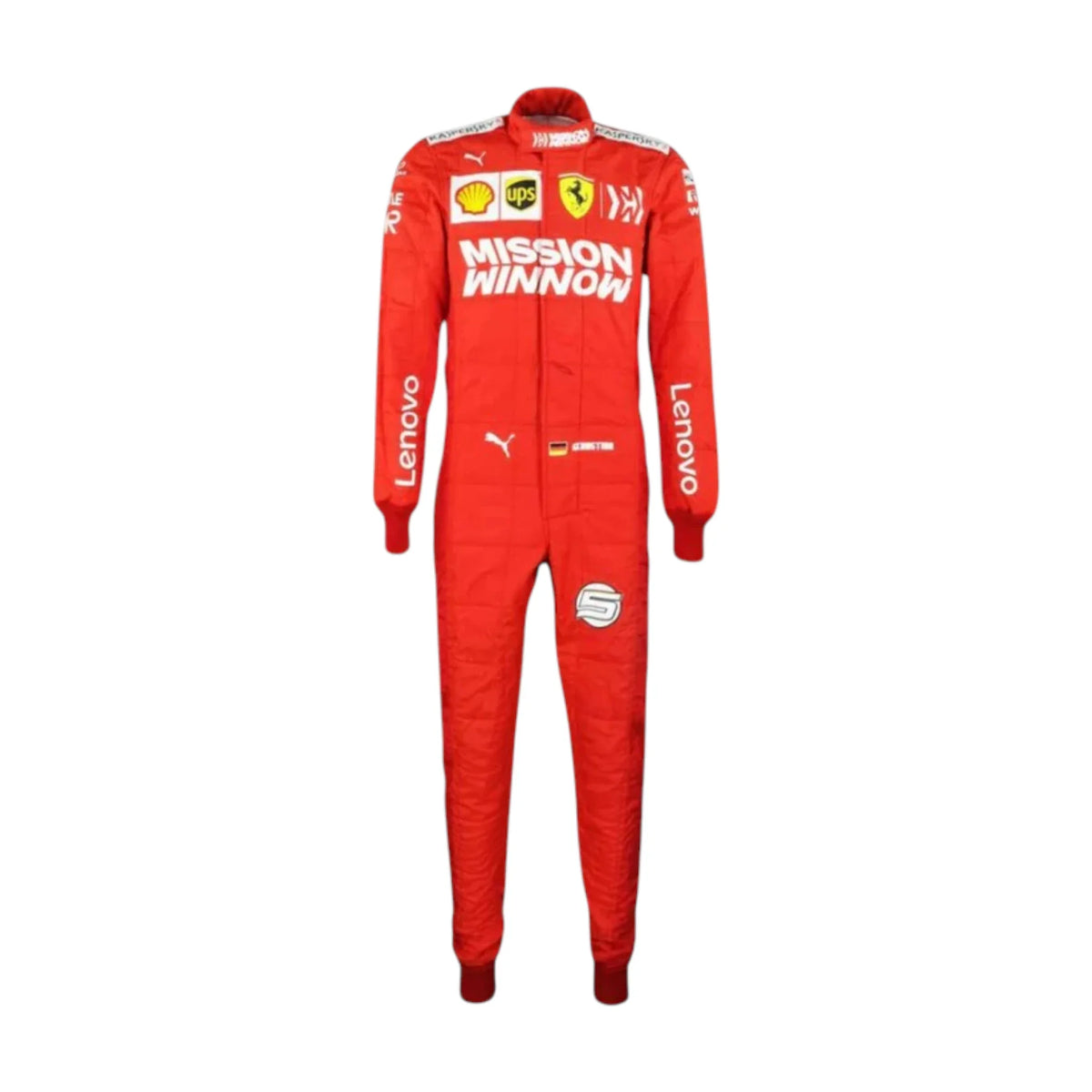 Sebastian Vettel 2019 Ferrari F1 Racing Suit - HH Racewears image 2
