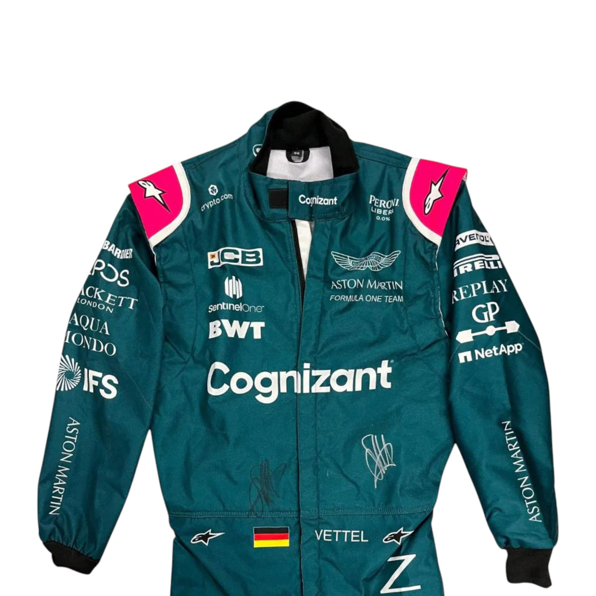 Sebastian Vettel 2021 Aston Martin F1 Race Suit - HH Racewears image 3