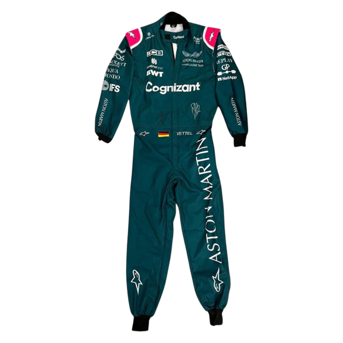 Sebastian Vettel 2021 Aston Martin F1 Race Suit - HH Racewears image 2