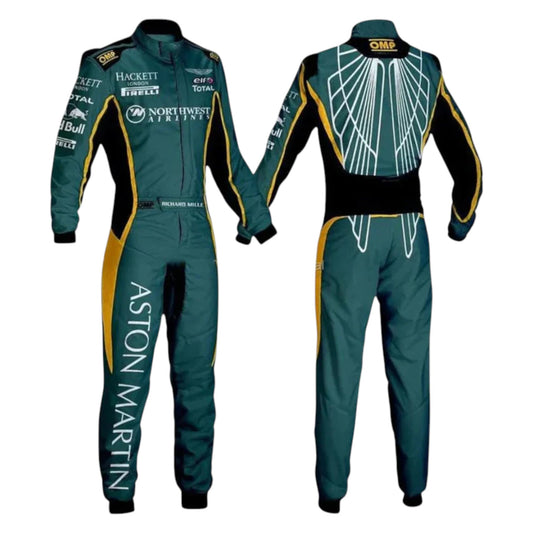 Sebastian Vettel Aston Martin F1 Race Suit - HH Racewears image 1