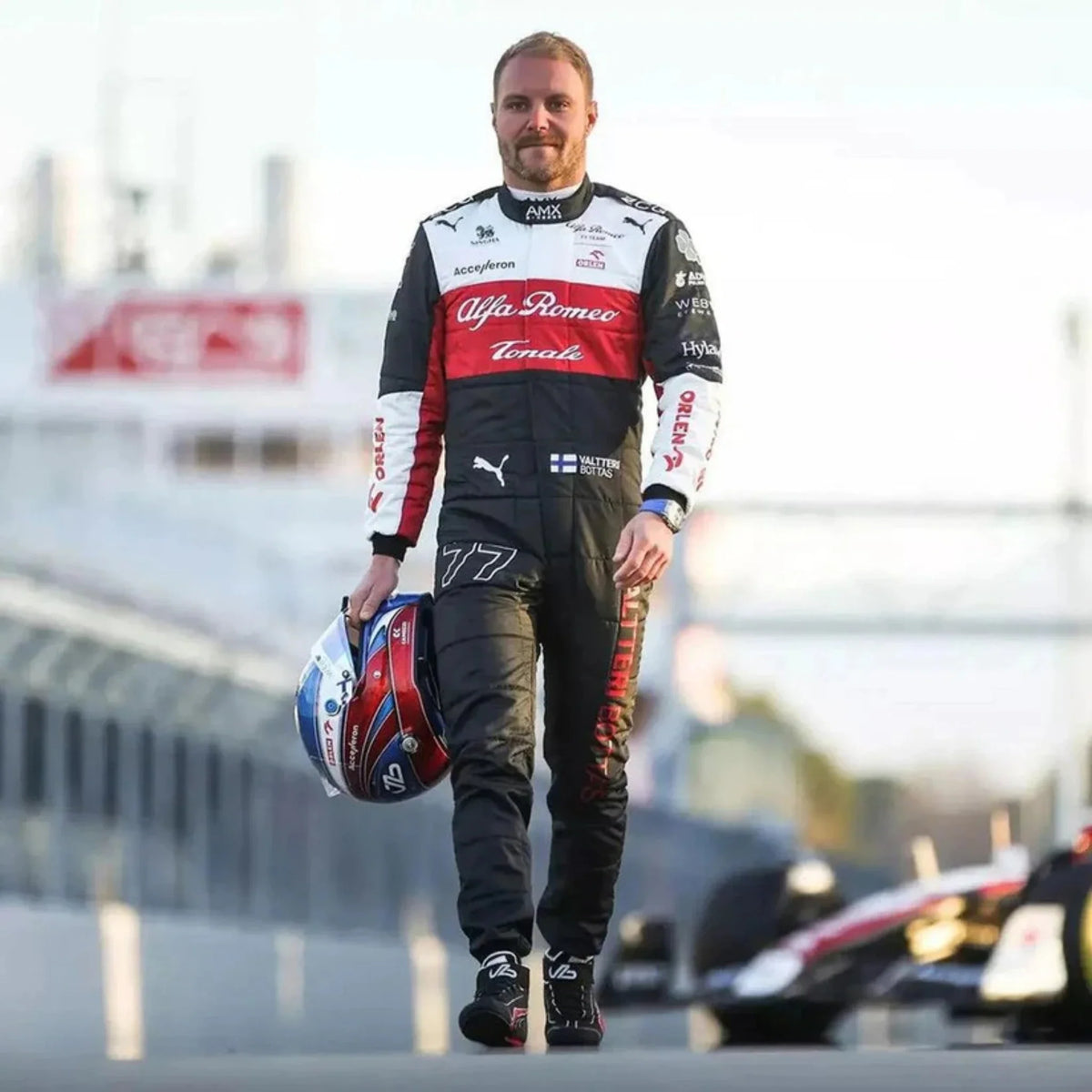Valtteri Bottas 2022 Alfa Romeo F1 Racing Shoes - HH Racewears image 3